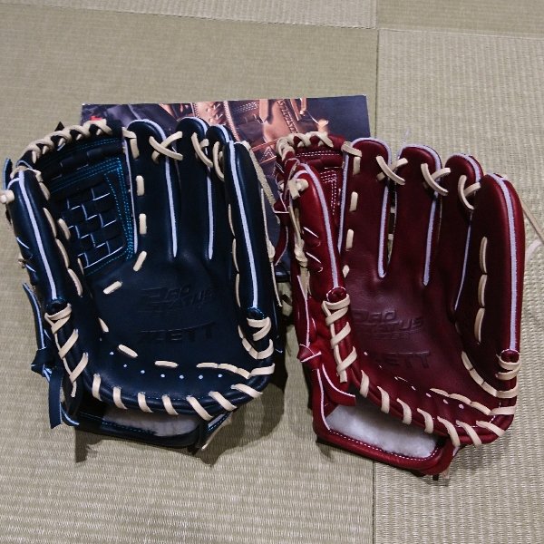 531 ZETT源田モデル226型は小指2本入れで使えるのか？ - ベース