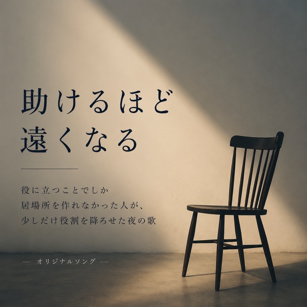 助けるほど遠くなるの公式カバー