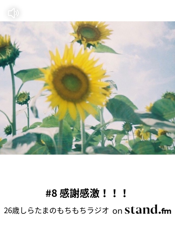 27歳しらたまのもちもちラジオ Stand Fm