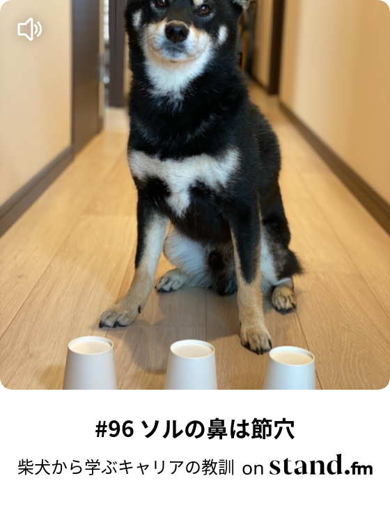 柴犬から学ぶキャリアの教訓 Stand Fm